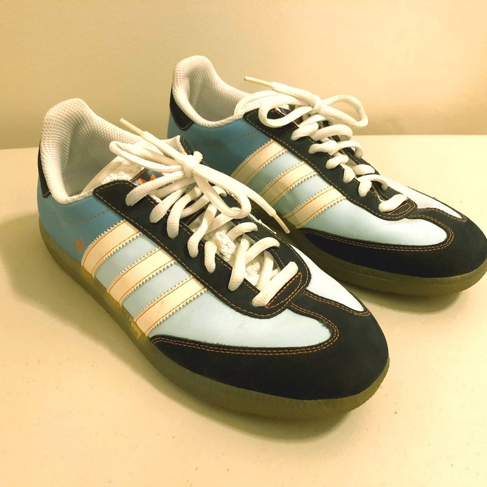 Adidas Samba Originals RARE Blue.Blue 10.5 US Men